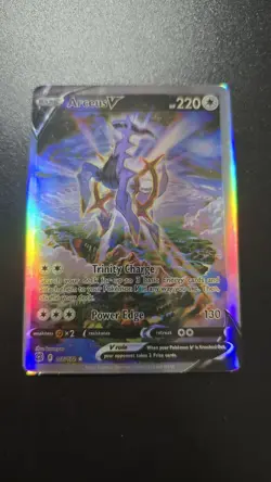 Arceus V - 166/172 - Pokemon Brilliant Stars Sword Shield Alternate Art Card NM - Image 1