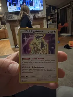 Pokemon TCG Shining Arceus Shining Legends Holo Rare Card 57/73 - Image 1