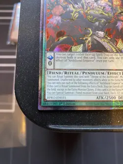 BPRO-EN031 Archfiend Emperor Starlight Rare 1st Edition YuGiOh - Image 3