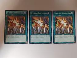 Yu-Gi-Oh! Stamping Destruction 1st Ed SDBE-EN022 (Set Of 3) - Image 1