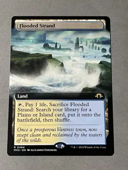 Flooded Strand (Extended Art) Modern Horizons 3 Regular NM - Image 1