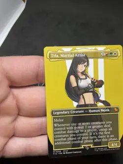 Tifa, Martial Artist (Borderless) Commander: Final Fantasy Regular MTG 0206 - Image 5