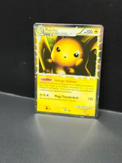 Pokemon TCG Raichu Holo Prime Card 83/90 Undaunted Set - Image 2