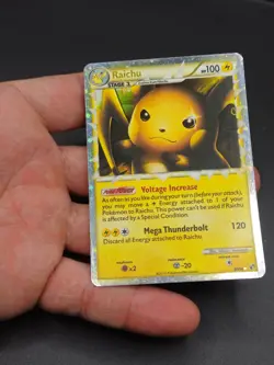 Pokemon TCG Raichu Holo Prime Card 83/90 Undaunted Set - Image 5