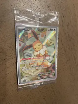 Pokemon TCG Eevee SVP 173 Prismatic Evolutions ETB Black Star Promo Card SEALED - Image 1