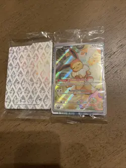 Pokemon TCG Eevee SVP 173 Prismatic Evolutions ETB Black Star Promo Card SEALED - Image 3
