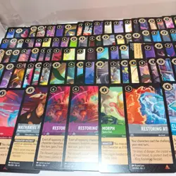 Disney Lorcana Rare Card Lot Of 90 Mixed Sets - Image 3
