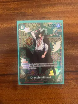 Dracule Mihawk - OP12-030 (SP) OP12-030 The Azure Sea's Seven Foil - Image 1
