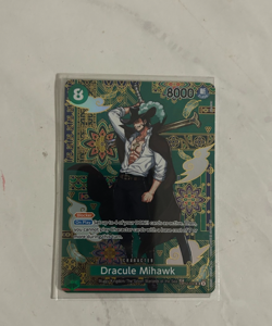Dracule Mihawk - OP12-030 (SP) OP12-030 The Azure Sea's Seven Foil - Image 1