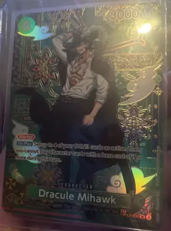 Dracule Mihawk - OP12-030 (SP) OP12-030 The Azure Sea's Seven Foil - Image 4