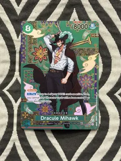 Dracule Mihawk - OP12-030 (SP) OP12-030 The Azure Sea's Seven Foil - Image 1