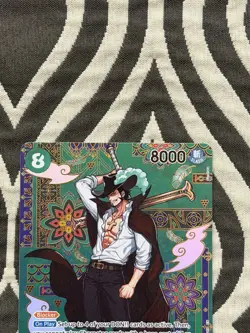 Dracule Mihawk - OP12-030 (SP) OP12-030 The Azure Sea's Seven Foil - Image 2