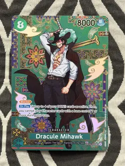 Dracule Mihawk - OP12-030 (SP) OP12-030 The Azure Sea's Seven Foil - Image 3