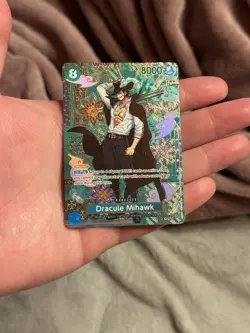 Dracule Mihawk - OP12-030 (SP) OP12-030 The Azure Sea's Seven Foil - Image 5
