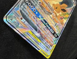 Pokemon TCG Eevee & Snorlax Tag Team GX SM169 Black Star Promo Sun & Moon - Image 2