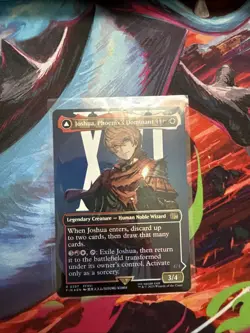Joshua, Phoenix's Dominant (Borderless) #397 (Foil) NM Final Fantasy Magic MTG - Image 1