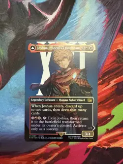 Joshua, Phoenix's Dominant (Borderless) #397 (Foil) NM Final Fantasy Magic MTG - Image 2