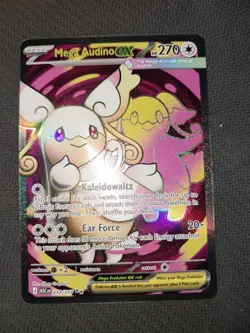 Pokemon TCG Mega Audino Ex Ascended Heroes Pokemon Card English 253/217 Full Art - Image 1