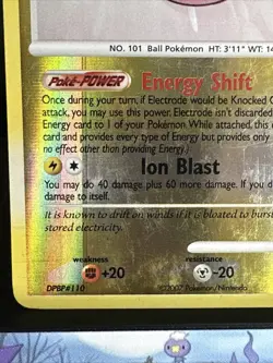 Pokemon Card Electrode Rare 26/132 Secret Wonders Reverse Holo Rare L/P - Image 2
