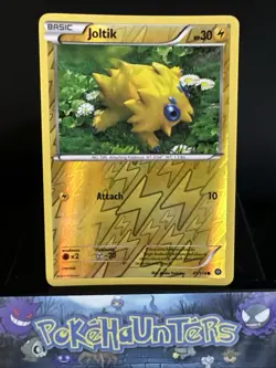 Pokemon Card Joltik 41/114 Steam Siege Reverse Holo Rare L/P - Image 1