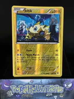 Pokemon Card Joltik 26/119 XY Phantom Forces Reverse Holo Rare L/P - Image 1