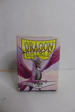 Dragon Shield 15055 Fury Card Sleeves - Pink 5706569150556 - Image 1