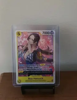 One Piece Card Game TCG Boa Hancock PRB02-017 SR - Image 1