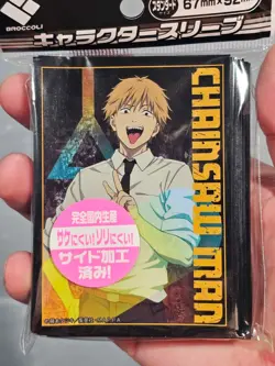 Denji Chainsaw Man Sleeve Broccoli 65-Ct Standard Size Card Sleeves - Image 3