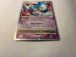 Pokemon Azelf LV.X Legends Awakened 140/146 Ultra Rare Holo Card - HP - Image 2