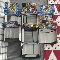 HUGE Digimon TCG Card Game Bulk Lot Bandai Common Uncommon Collection 10+ LBS - Image 1
