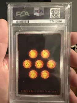 Bandai Dragon Ball Super Card Game Vegeta, Godly Aura P-247 Promo Red PSA 10 - Image 2