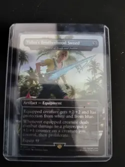Tidus's Brotherhood Sword - Sword of Truth and Justice (Rainbow Foil) Secret... - Image 1