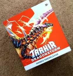 MAGIC THE GATHERING TARKIR DRAGONSTORM MARDU PRERELEASE KIT PACK NEW - Image 1