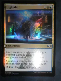 mtg high alert ENGLISH FOIL alerte rouge ravnica allegiance magic - 4 available - Image 2