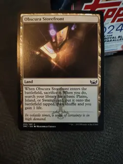 Obscura Storefront Streets of New Capenna Regular - Image 1