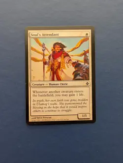 MTG Soul's Attendant: Rise of the Eldrazi #44 - EX-MT - Image 1