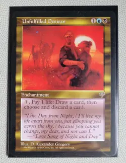 Unfulfilled Desires (Mirage, English, Rare, 1996) MTG - Image 1