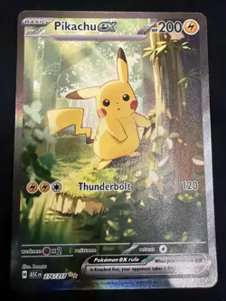 Pikachu Ex 276/217 Ascended Heroes Secret Rare Pokemon IN HAND Ready To Ship - Image 1