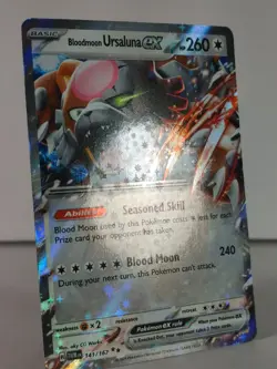 Bloodmoon Ursaluna ex - Double Rare - Twilight Masquerade - POKEMON 141/167 -L1 - Image 2