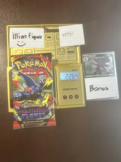 VERY HEAVY! BIG HITUUU 22.64g Phantasmal Flames Pokemon TCG Booster (SEALED) - Image 1