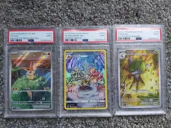 Pokemon Psa Graded 9 Illustration Rare Lot Victini And More🔥 - Image 1