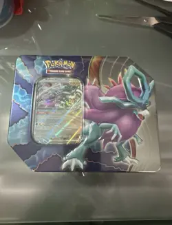 Pokemon TCG Paradox Clash Tin Box Walking Wake & Iron Leaves Sealed - Image 1