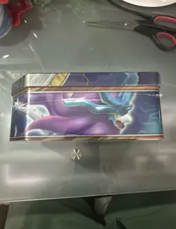 Pokemon TCG Paradox Clash Tin Box Walking Wake & Iron Leaves Sealed - Image 4