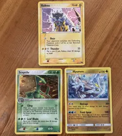 Pokemon Holo Pop Series & Black Star Promo Lot, MP, Raikou, Sceptile, Kyurem - Image 1