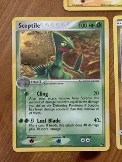 Pokemon Holo Pop Series & Black Star Promo Lot, MP, Raikou, Sceptile, Kyurem - Image 5