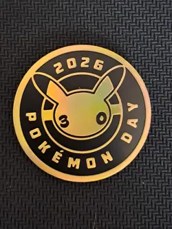 Pokemon TCG Pokemon Day 2026 30th Anniversary Stamped Pikachu Cosmos Holo And... - Image 3