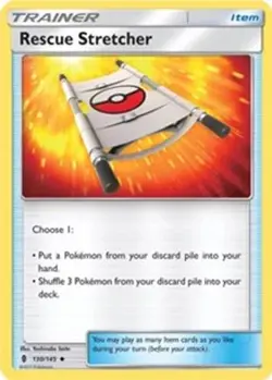 Rescue Stretcher (#130/145) SM - Guardians Rising LP Pokemon - Image 1