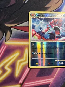 Gyarados 123/123 Reverse Holo Pokemon Heart Gold & Soul Silver Pokemon TCG LP - Image 2