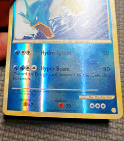 2010 Pokemon Heartgold & Soulsilver #4 Gyarados Reverse Holo LP-MP - Image 5