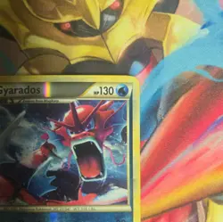 Pokemon TCG Gyarados 123/123 HeartGold SoulSilver Reverse Holo Foil Rare MP - Image 3